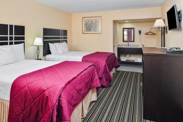 Double Room, 2 Double Beds, Non Smoking
