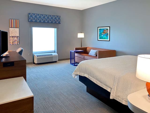 1 KING BED W/SOFABED AND SHOWER ONLY NONSMK