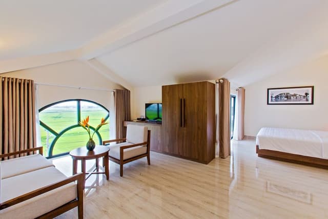 Family Suite, Balcony, Rice Fields