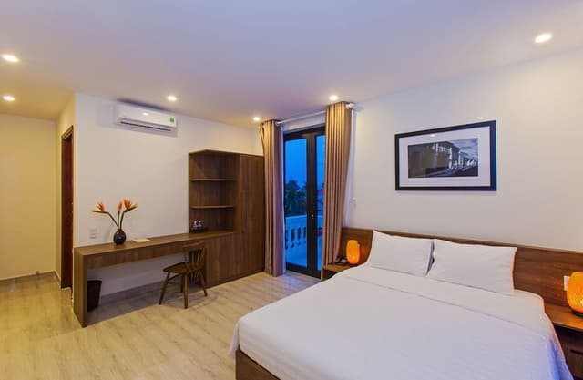 Superior Double, Balcony, Rice Fields