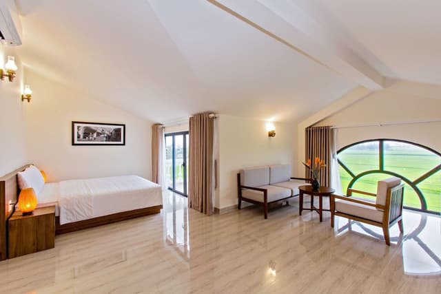 Family Suite, Balcony, Rice Fields