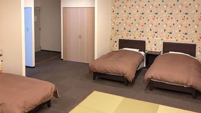 Superior Japanese Western Style 4-bed Room without Bath (No View), Non-Smoking
