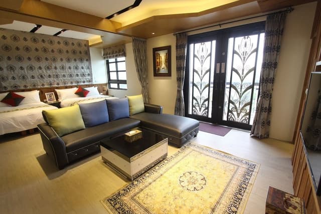 Classic Quadruple Room, 2 Queen Beds, Balcony, City View