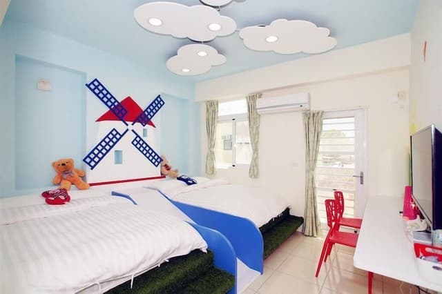 Quadruple Room, Patio