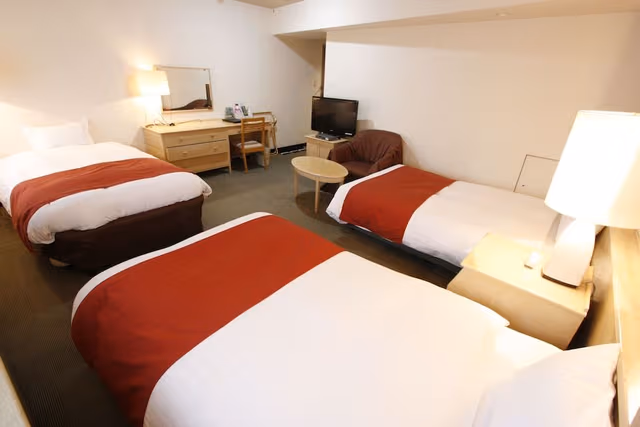 Triple Room, 3 Twin Beds, Non Smoking