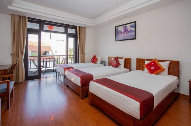 Deluxe Triple Room, Balcony, Pool View