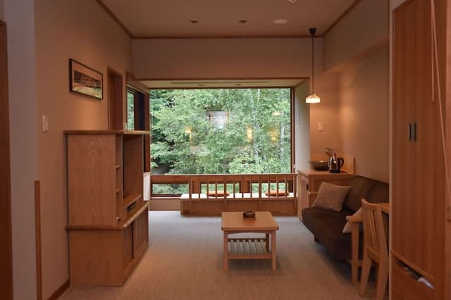 Twin Room A with Private Hot Spring, Non Smoking, 【River View】