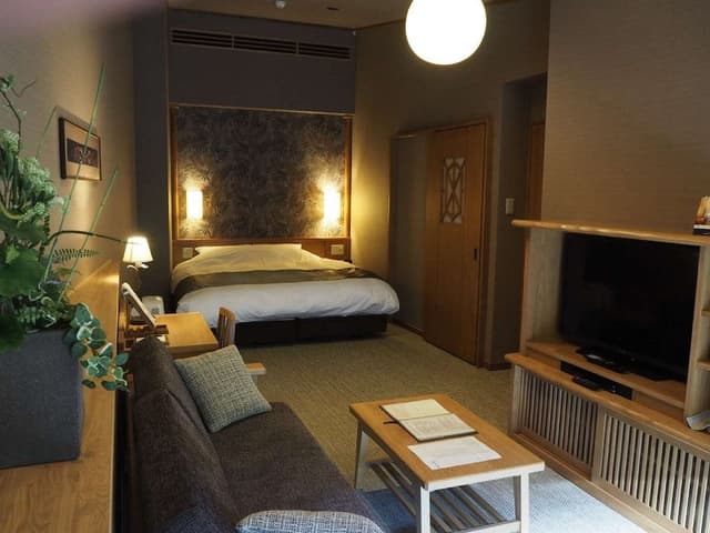 Deluxe Double Room with Private Hot Spring, Non Smoking, 【River View】