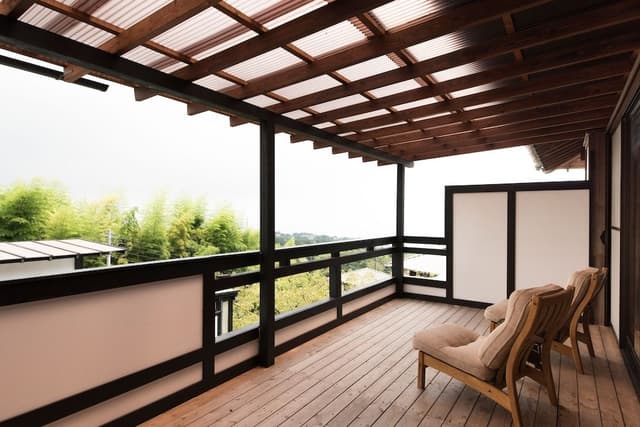Japanese Style Room with Partially Open Air Bath - 4 Futons