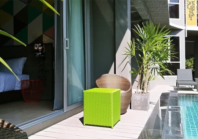 Deluxe Double or Twin Room, Pool Access