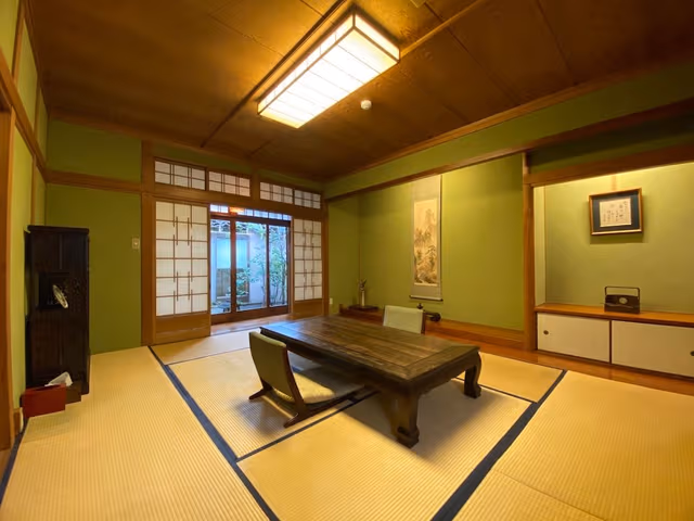 Japanese Style Room with Shared Bathroom, Non-Smoking -TSUBAKI(For 7 years old and up only)