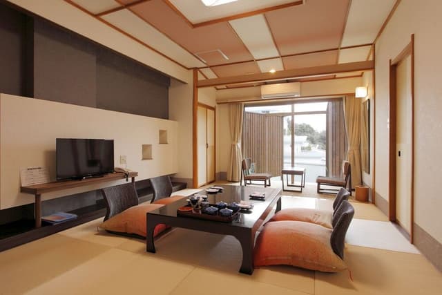 Japanese 10 Tatami-mats with Private Open-air Bath, 4F Balcony, Half Board, Non-Smoking