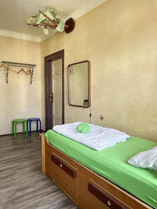 Bed in a 4-bed mixed dormitory