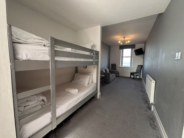 Premier Quadruple Room, Multiple Beds, Sea View