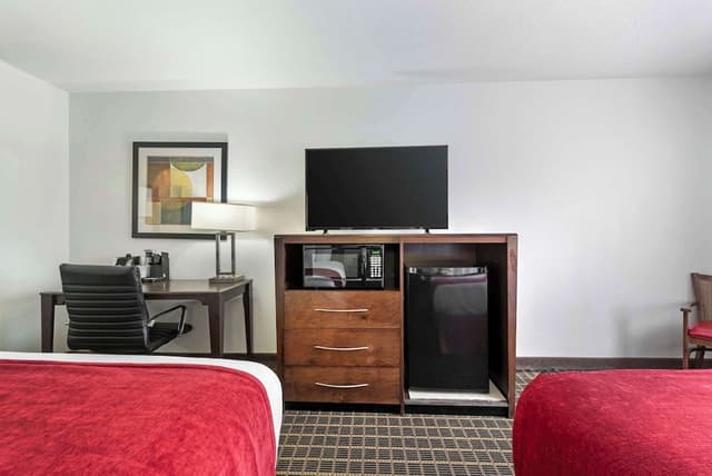 Standard Room, 2 Queen Beds, Non Smoking, Refrigerator & Microwave
