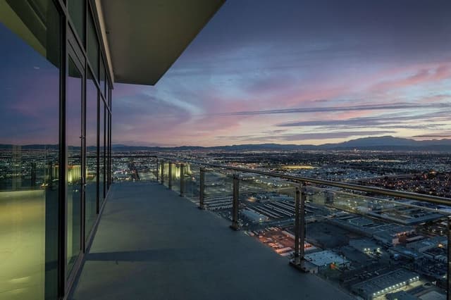 Designer Penthouse | Full Strip View | Jacuzzi Unavailable