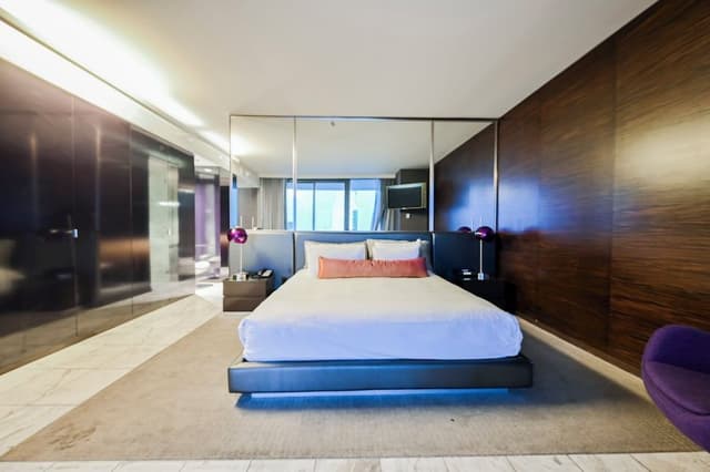 Two-Bedroom - Strip View & Balcony