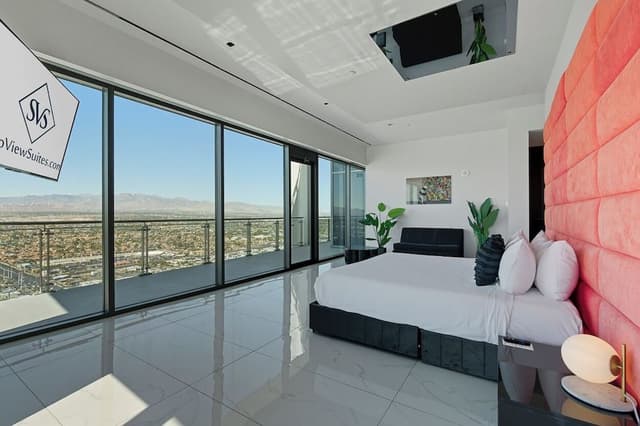 Designer Penthouse | Full Strip View | Jacuzzi Unavailable