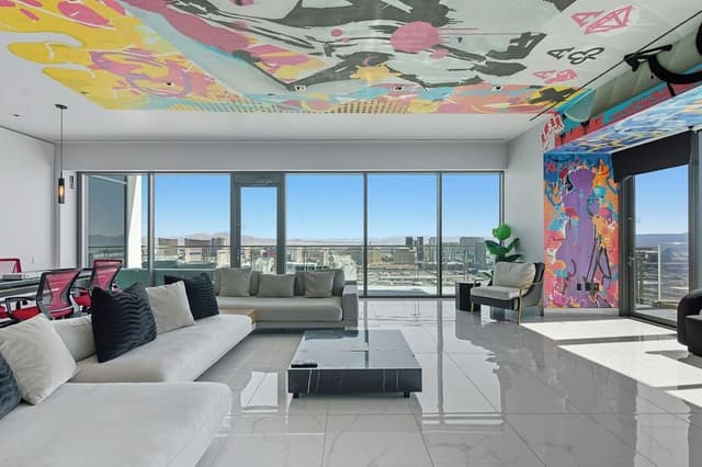 Designer Penthouse | Full Strip View | Jacuzzi Unavailable