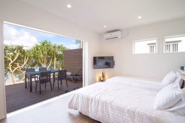 Superior Room, Multiple Beds, Sea View, Beachside