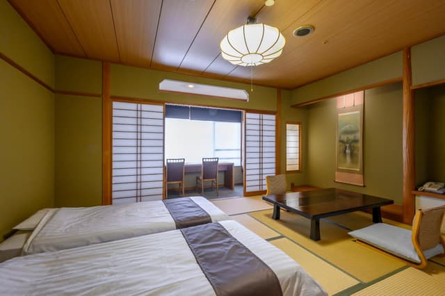 Japanese Style Twin Room with 10 Tatami - Floor Beds