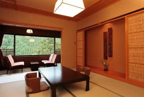 Japanese Style Presidential Suite Villa with Open-Air Bath