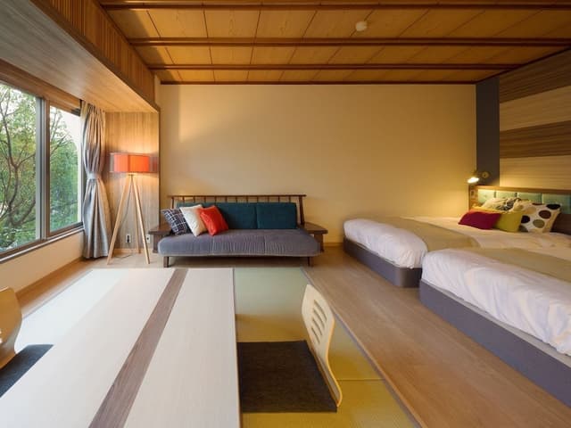 Japanese-Western Style Room, Type B, Non Smoking, Non-hot Spring, Indoor Bath