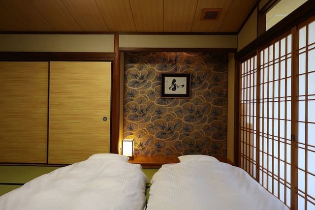 Japanese Style Family Room with Open Air Bath