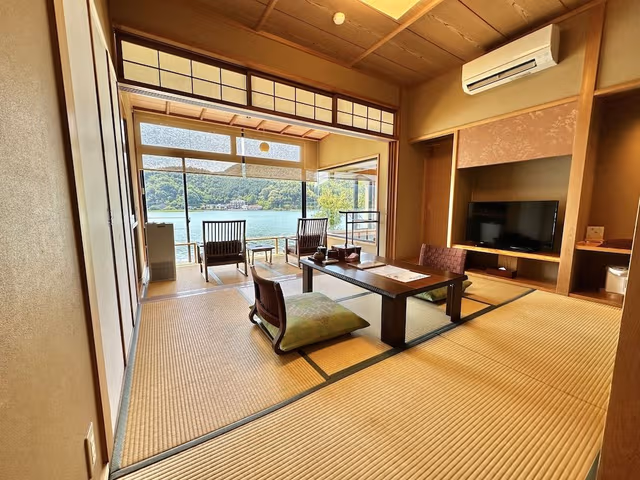 Japanese Western Style Room with River View, Non Smoking