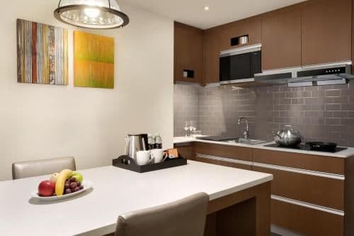 Kitchen Studio King Bed