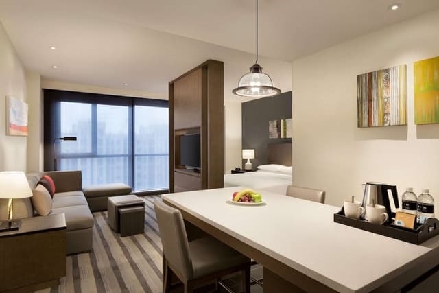 Studio, 1 King Bed, Kitchen