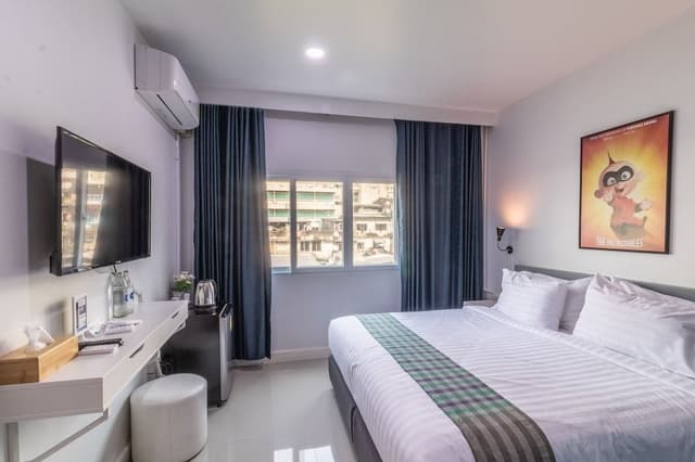 City Double Room, 1 King Bed, City View