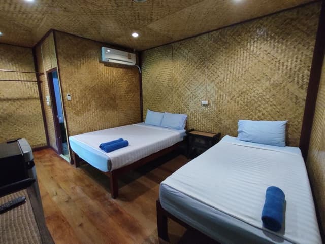 Triple Room, Balcony, Garden Area