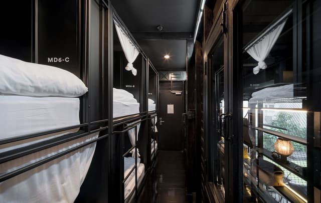 6-Bed Mixed Dormitory with Shared Bathroom