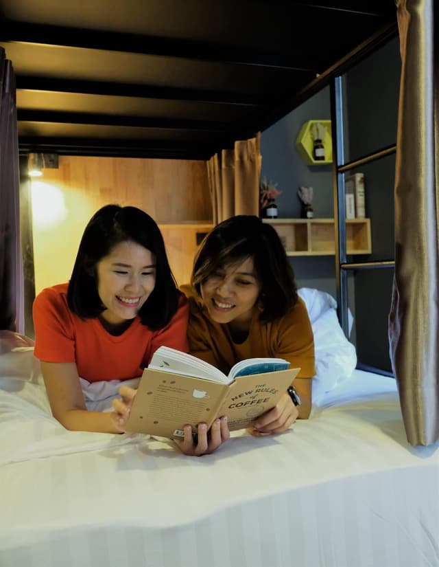 Bed in 4-Bed Female Dormitory Room