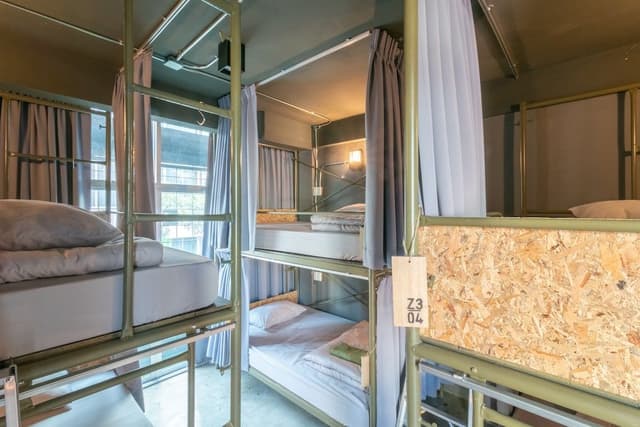 Bed in 6-Bed Dormitory Room
