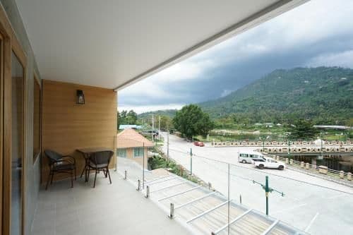Family Room with Mountain View