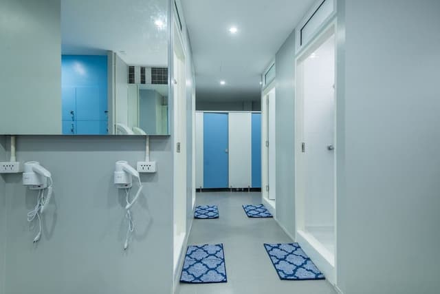 Male Dormitory with Shared Bathroom