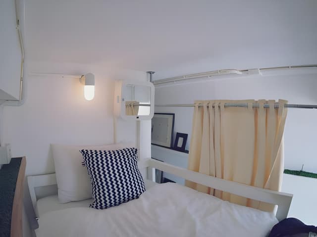 Single Bed in Female Dormitory Room