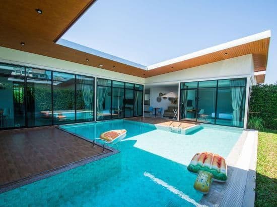 Two Bedroom Half Villa with Pool Access