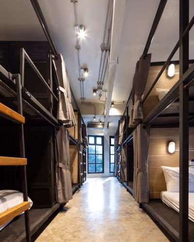 Bed in 16-Bed Mixed Dormitary Room