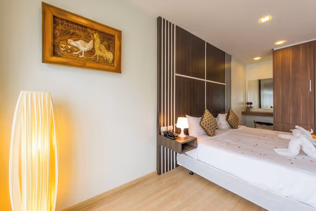 Deluxe Studio, 2 Twin Beds