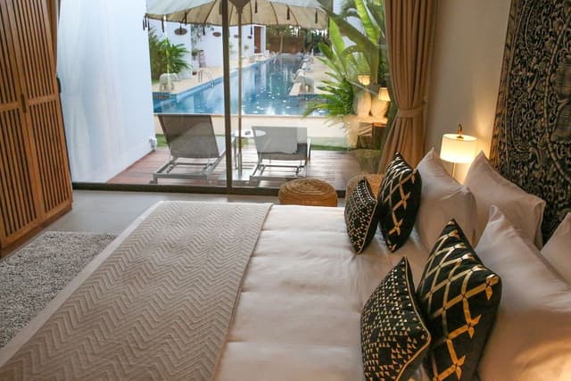 Pool Access Two Bedrooms Villa