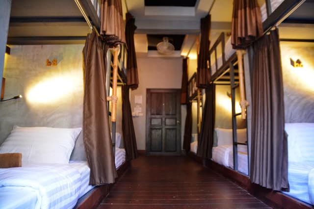 1 Person in 10-Bed Dormitory with Shared Bathroom - Mixed