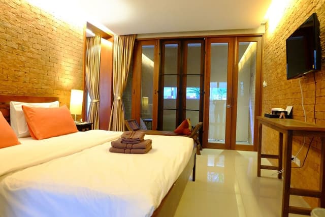 Family Quadruple Room, 2 Bedrooms, Ensuite, Courtyard Area