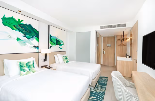 Room, 2 Twin Beds, Balcony
