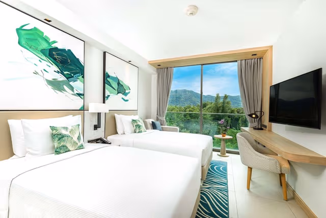 Room, 2 Twin Beds, Balcony