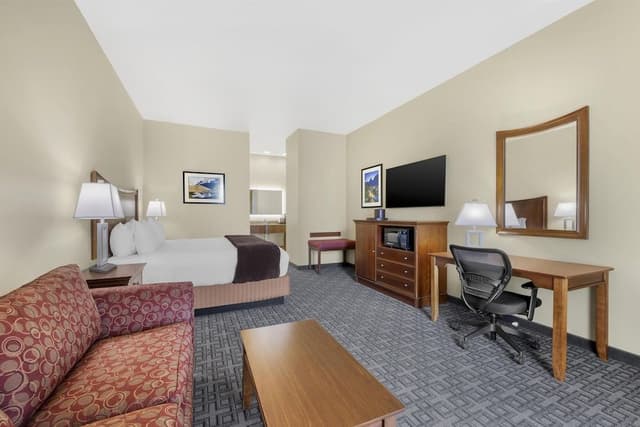 Standard Room, 1 King Bed, Non Smoking, Refrigerator & Microwave (with Sofabed)