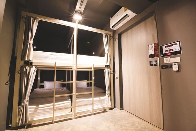Bed in 4-Bed Female Dormitory Room