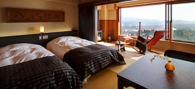 Twin Room with Mountain View